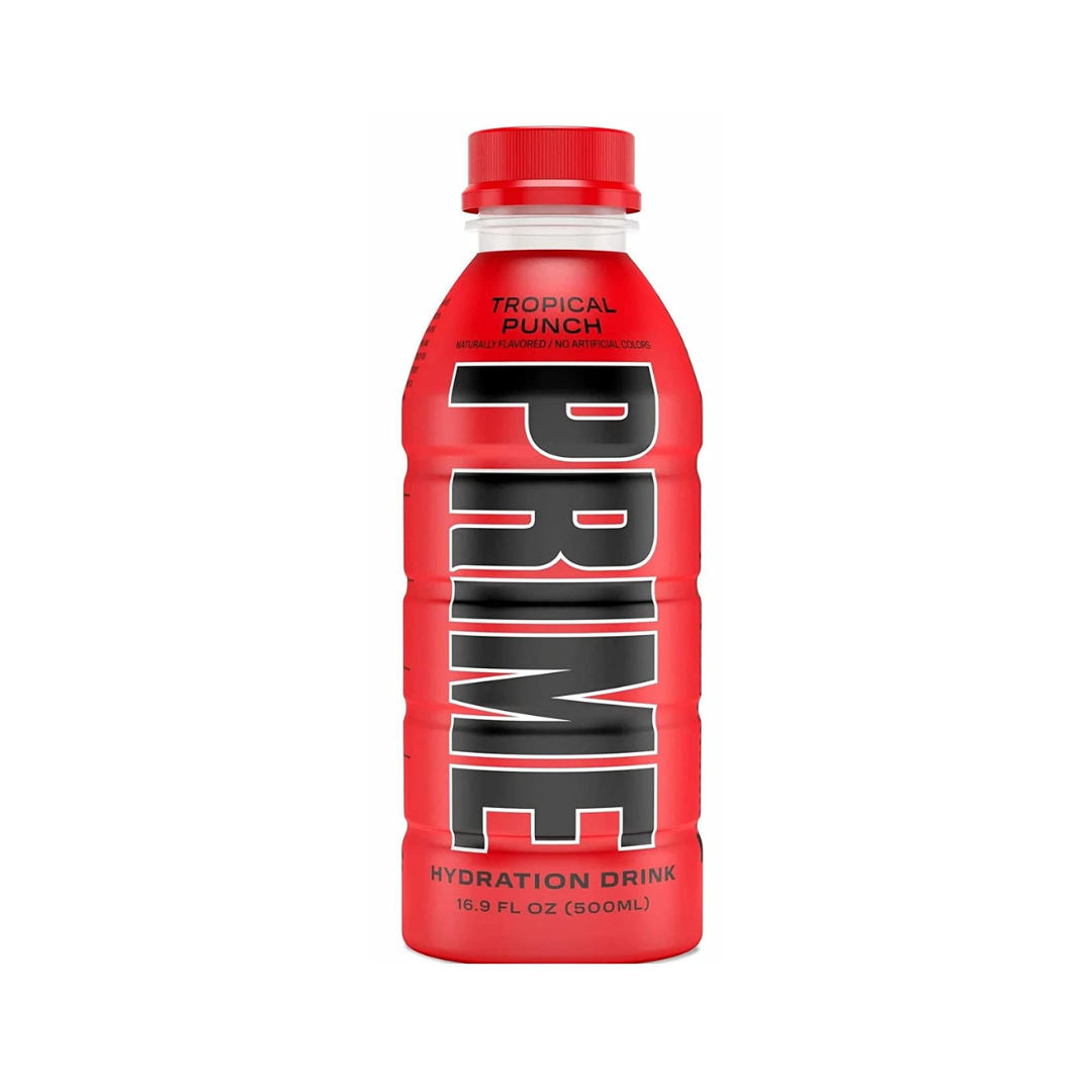 luckystore Beverages Prime Hydration Drink By Logan Paul X KSI (Tropical Punch) 500ml