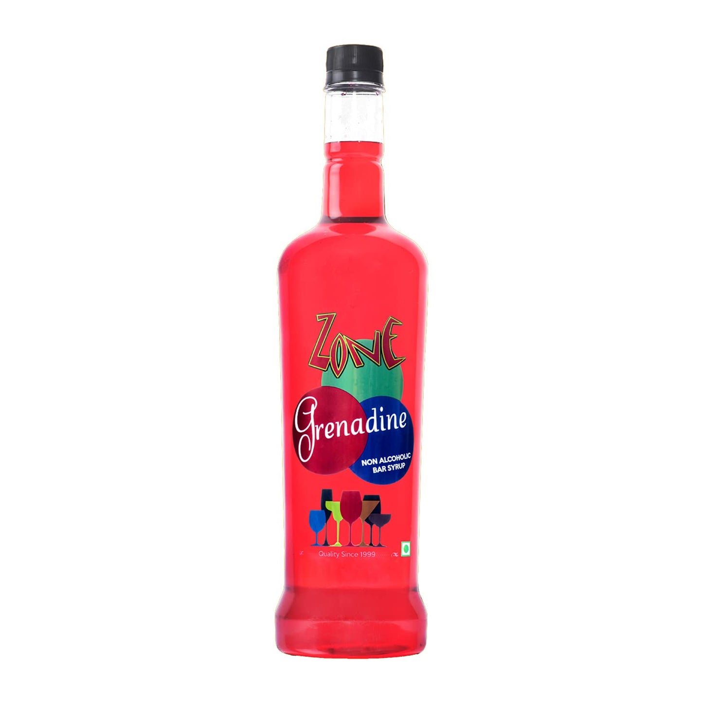 luckystore Beverages > Syrups ZONE Grenadine Flavoured Non Alcoholic Bar Syrup, 1000ml