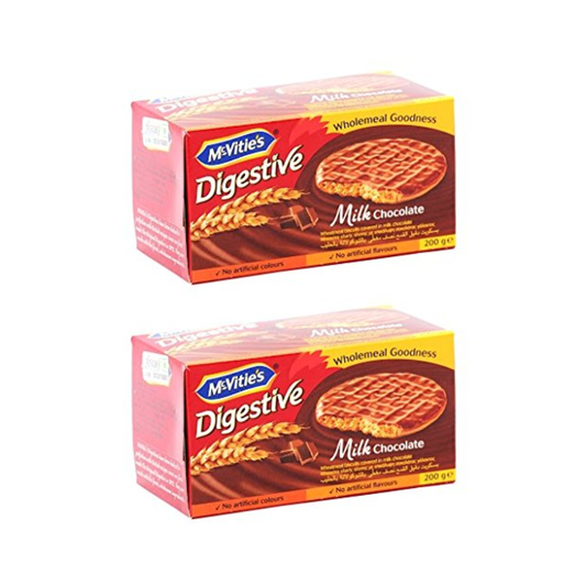 Buy McVitie's Digestive Milk Chocolate Biscuit