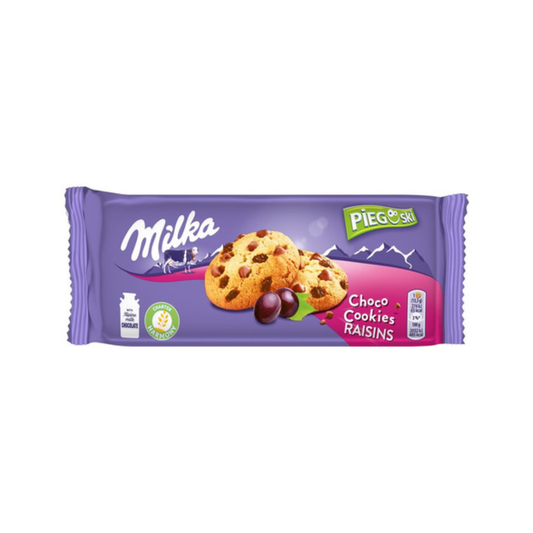 Buy Milka Pieguski Choco Cookies Raisins Biscuit