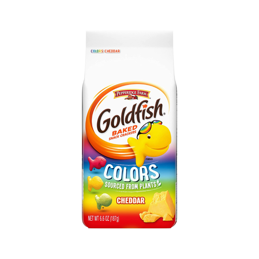 Buy Pepperidge Farm Goldfish Baked Snack Crackers Cheddar Colors