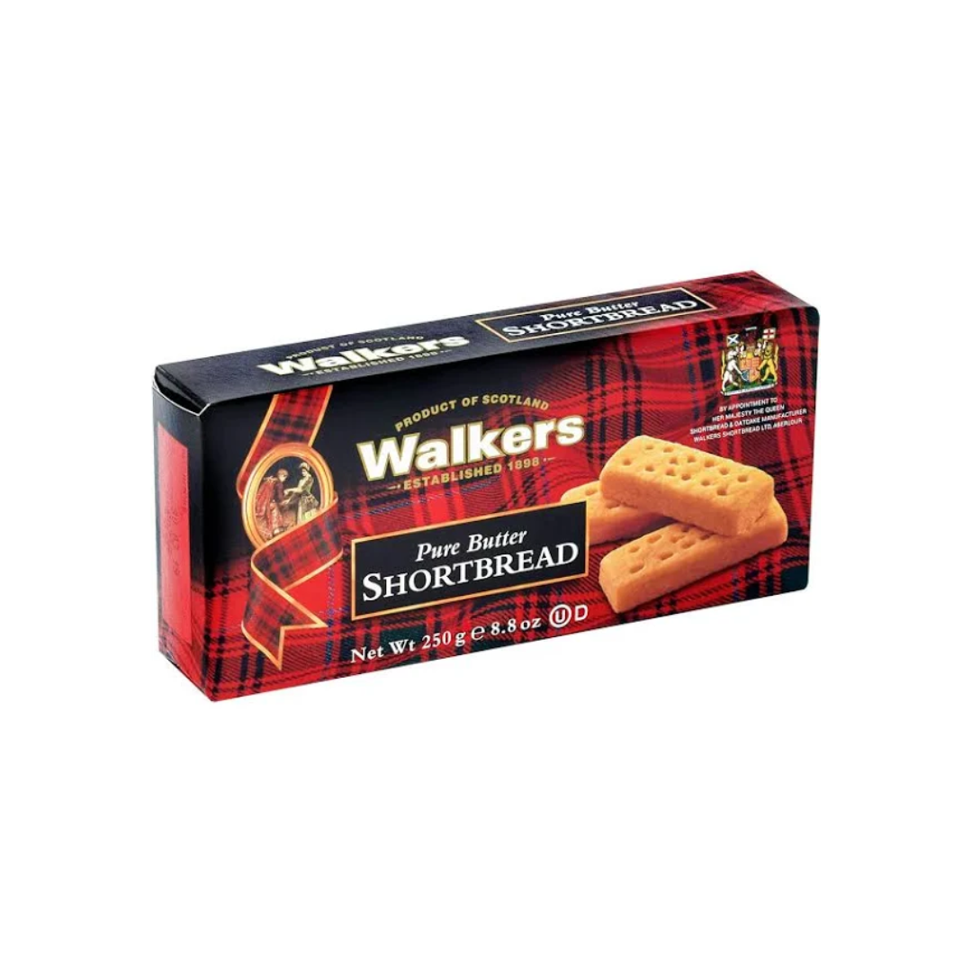 luckystore Biscuits & Cookies > New Arrivals Walkers Butter Shortbread Biscuits Fingers (250 g)