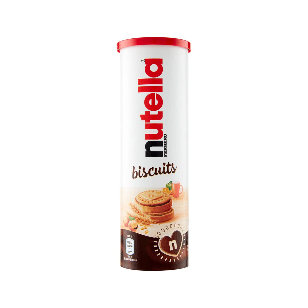 luckystore Biscuits & Cookies Nutella Biscuits Tube Filed Inside With Nutella Chocolate 166g