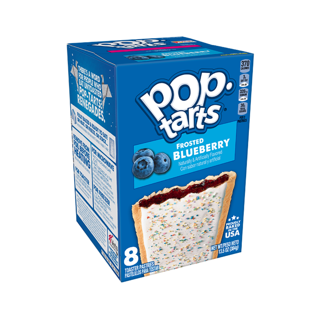 Buy Kellogg's Pop Tarts Frosted Blueberry Toaster Pastry
