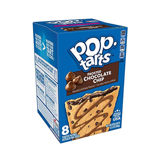 Buy Kellogg's Pop Tarts Frosted Chocolate Chip Toaster Pastry
