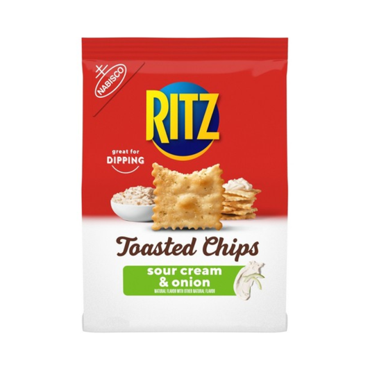 luckystore Biscuits & Cookies Ritz Toasted Chips Sour Cream & Onion, 229g