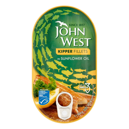 Buy John West Kipper Fillets In Sunflower Oil