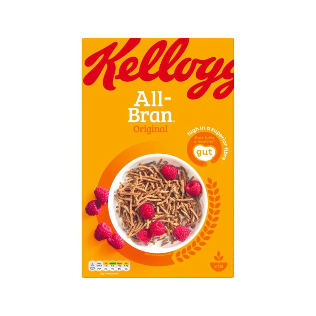 luckystore Cereals Kellogg's All Bran Original Corn Flakes 500g