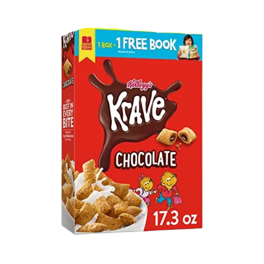luckystore Cereals Kellogg's Krave Chocolate (323g)