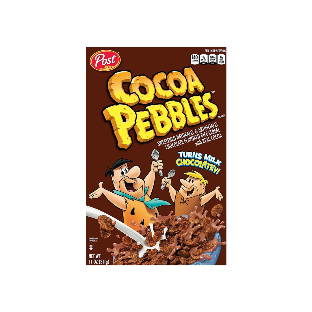 Buy Post Cocoa Pebbles Chocolate Flavoured Rice Cereal