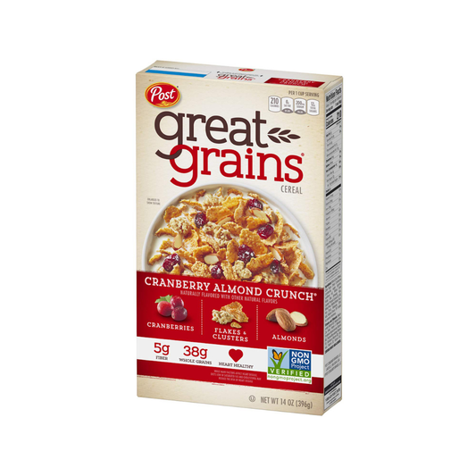 Buy Post Great Grains Cranberry Almond Crunch Cereal