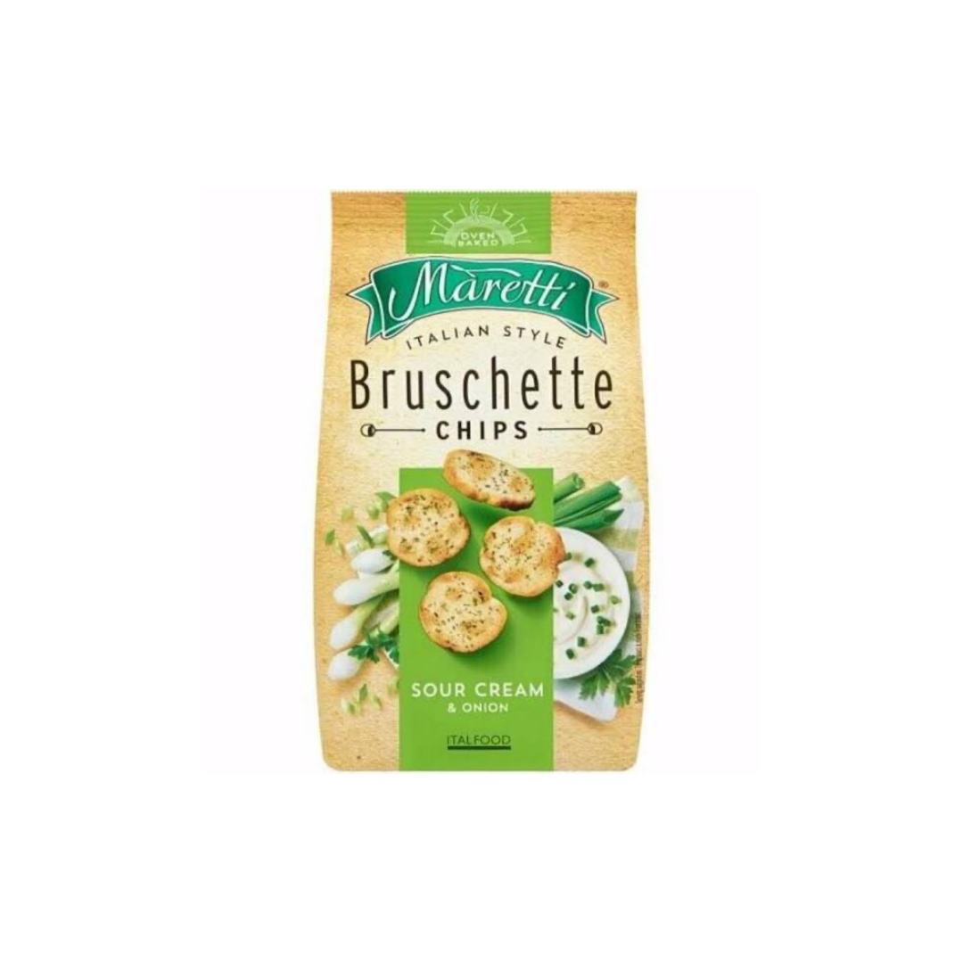 Buy Maretti Oven Baked Bruschette Sour Cream & Onion Chips