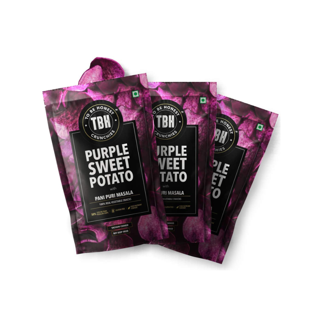 Buy Tbh Purple Sweet Potato Chips with Pani Puri Masala