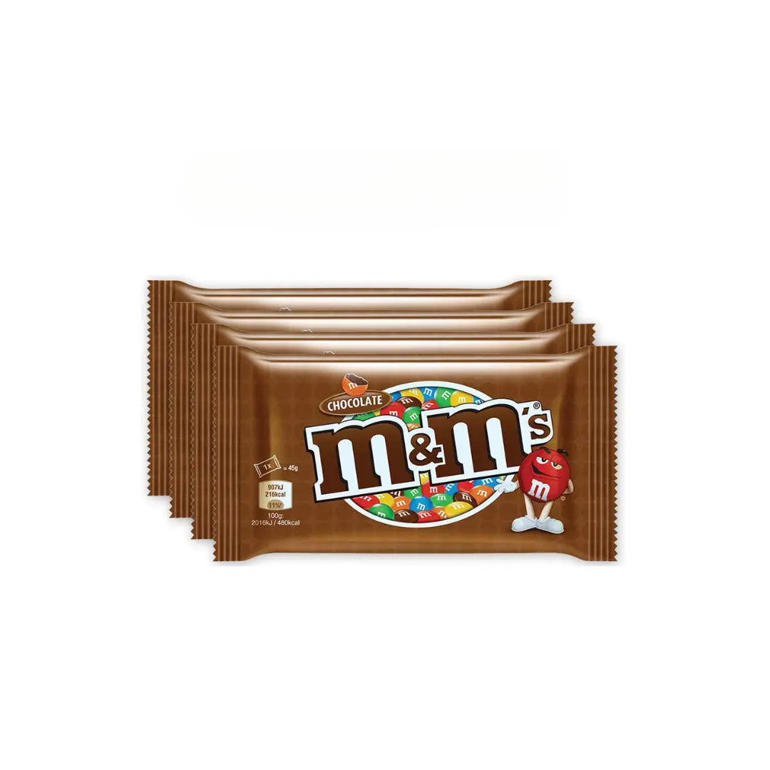 luckystore Chocolates M&m's chocolate 47g small pack (Pack of 4)