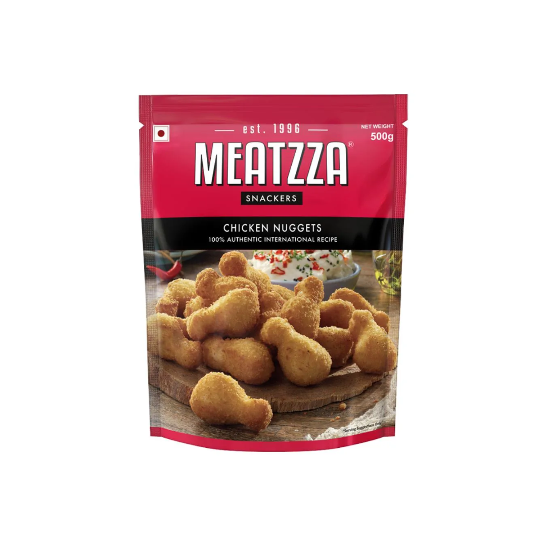 luckystore Frozen > Meat, Fish & Seafood > Chicken Meatzza Chicken Nuggets 500g