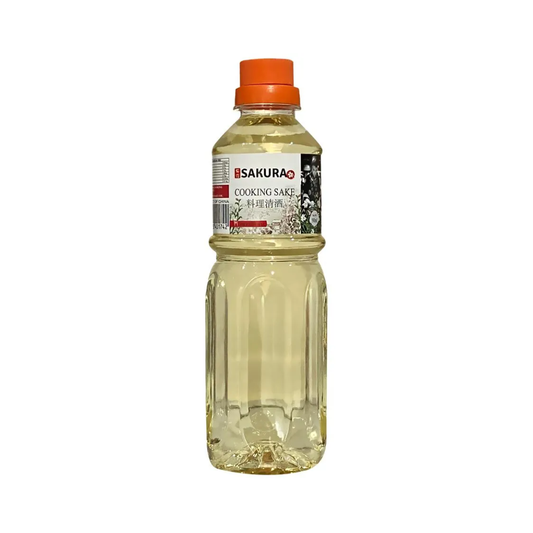 luckystore Healthy Foods > Oils and Vinegar SAKURA Seasoning Cooking Sake Vinegar, 500 ml