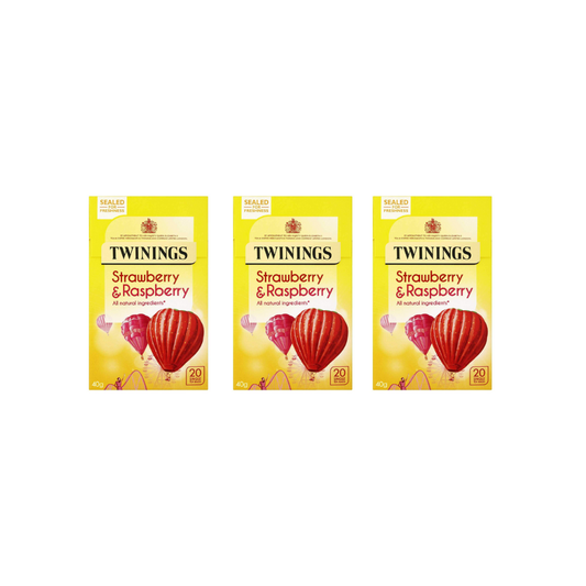 Buy Twinings Strawberry & Raspberry 20 Tea Bags