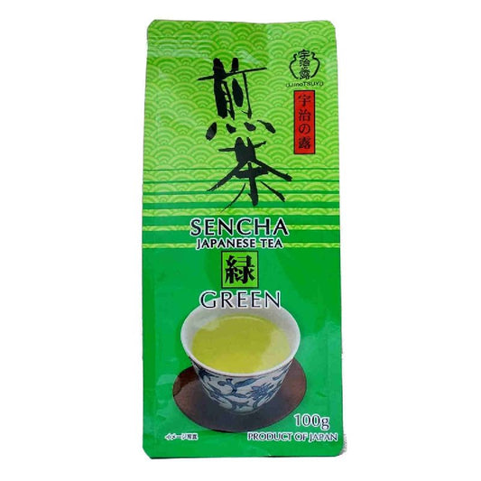 luckystore Imported Tea Ujinotsuyu Sencha Green Tea Leaves (Gold) 100g - Premium Gold label sencha green