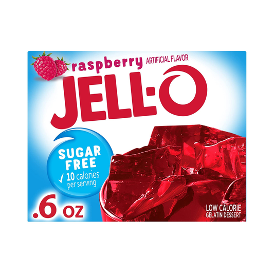 Luckystore.in Baking Essentials > Gelatin Jell-O Raspberry Sugar Free Gelatin Jelly 17g