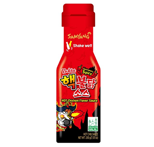 Luckystore.in Samyang Buldak Extremely Spicy Hot Chicken sauce 200g