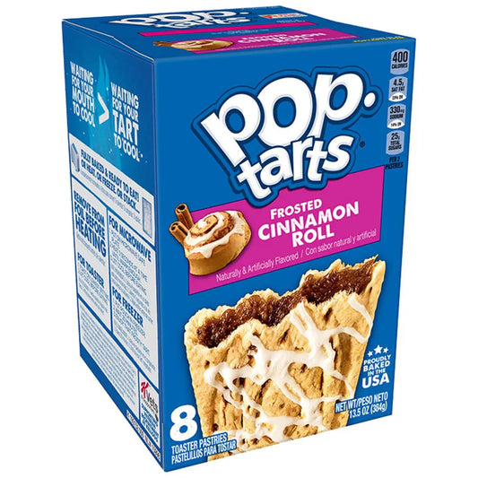 Buy Kellogg's Pop Tarts Frosted Cinnamon Roll