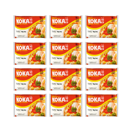 luckystore Noodles Koka Lobster Flavour Instant Noodles 85g (pack of 12)