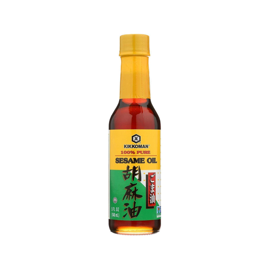 luckystore Oils and Vinegar Kikkoman Sesame Oil - 100% Pure, Imported, 148 ml