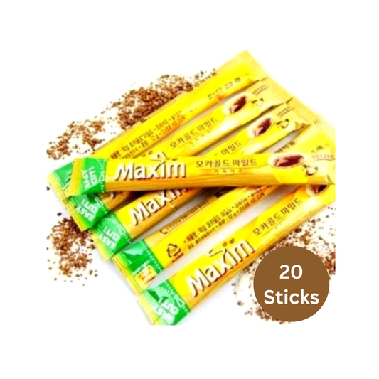 luckystore Pan Asian Products > Coffee > New Arrivals Maxim Mocha Gold MILD Coffee Mix, 20 Sticks