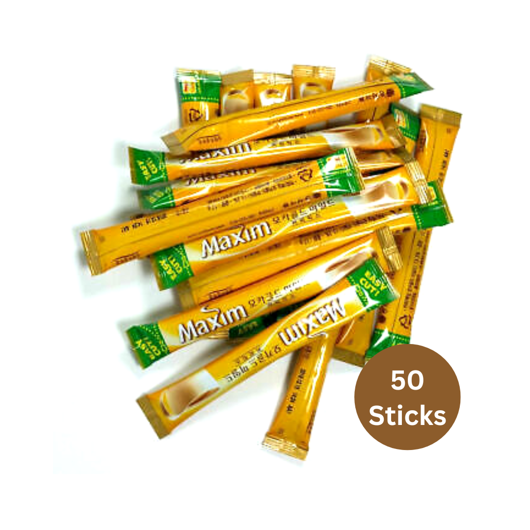 luckystore Pan Asian Products > Coffee > New Arrivals Maxim Mocha Gold MILD Coffee Mix 50 Sticks (Loose coffee Sticks)