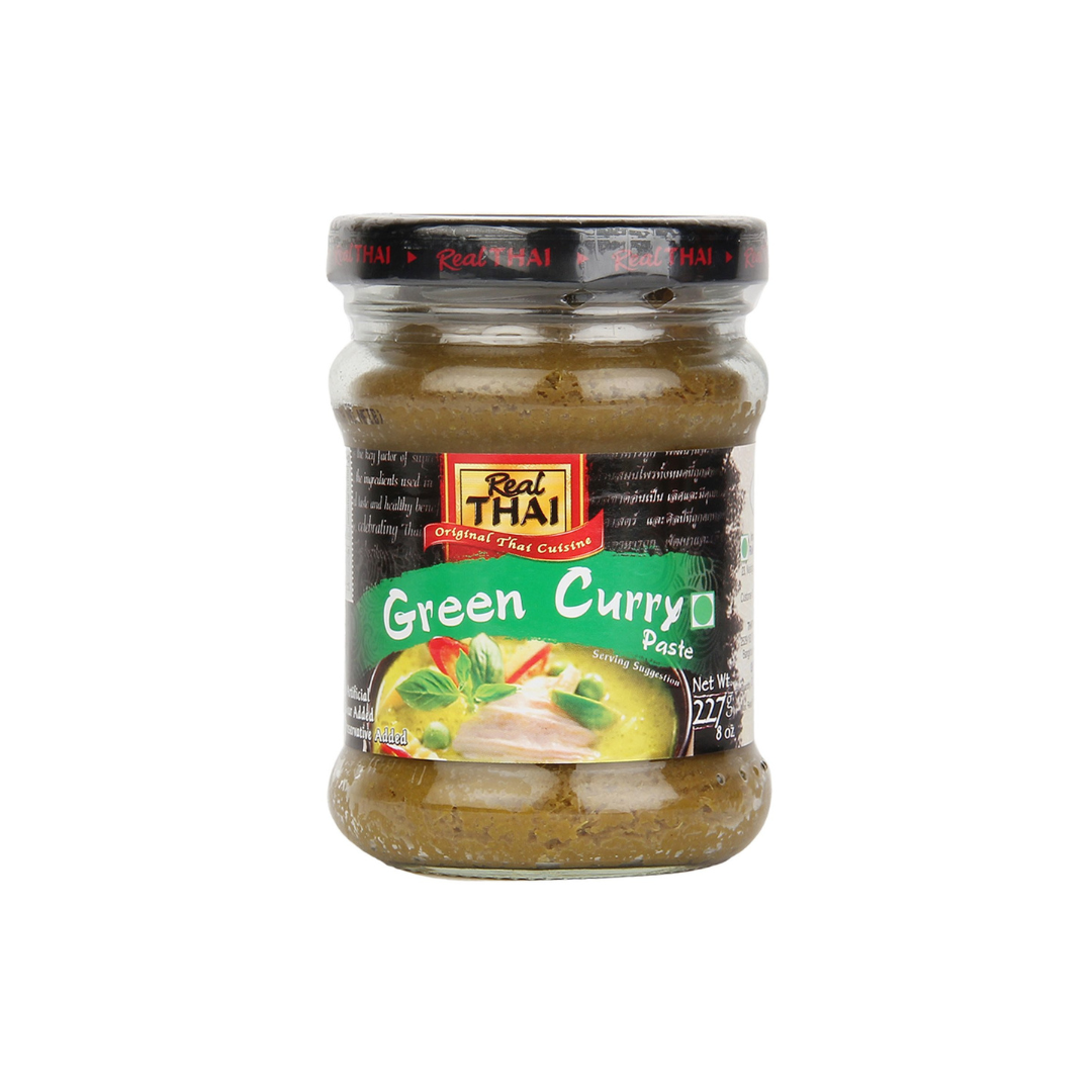 luckystore Pan Asian Products > Sauces - Spreads Real Thai Green Curry Paste 227gm