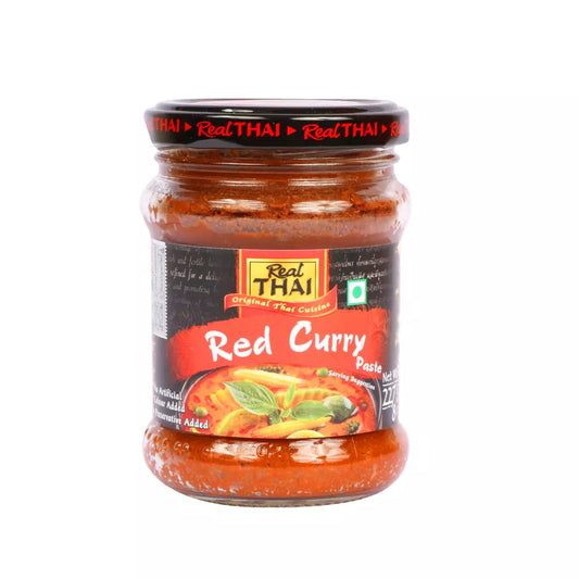luckystore Pan Asian Products > Sauces - Spreads > Thai > sauces and spreads Real Thai Red Curry Paste 227gm
