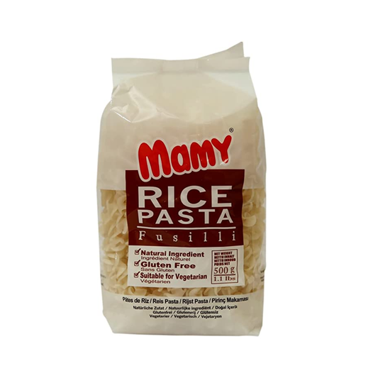 luckystore Pasta Mamy Fusilli Rice Pasta, 500G