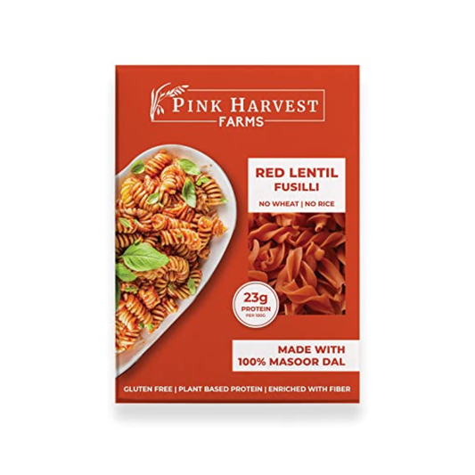 luckystore Pasta Pink Harvest Farms Red Lentil Pasta, 200g