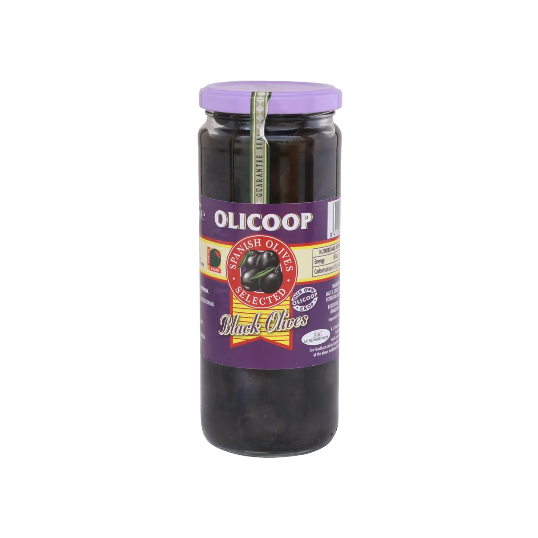 Buy Olicoop Sliced Black Spanish Olives
