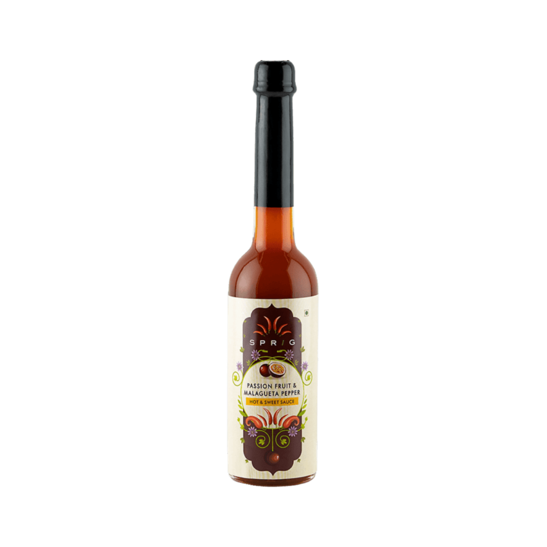 Buy Sprig Gourmet Passion Fruit and Malagueta Pepper Hot and Sweet Sauce