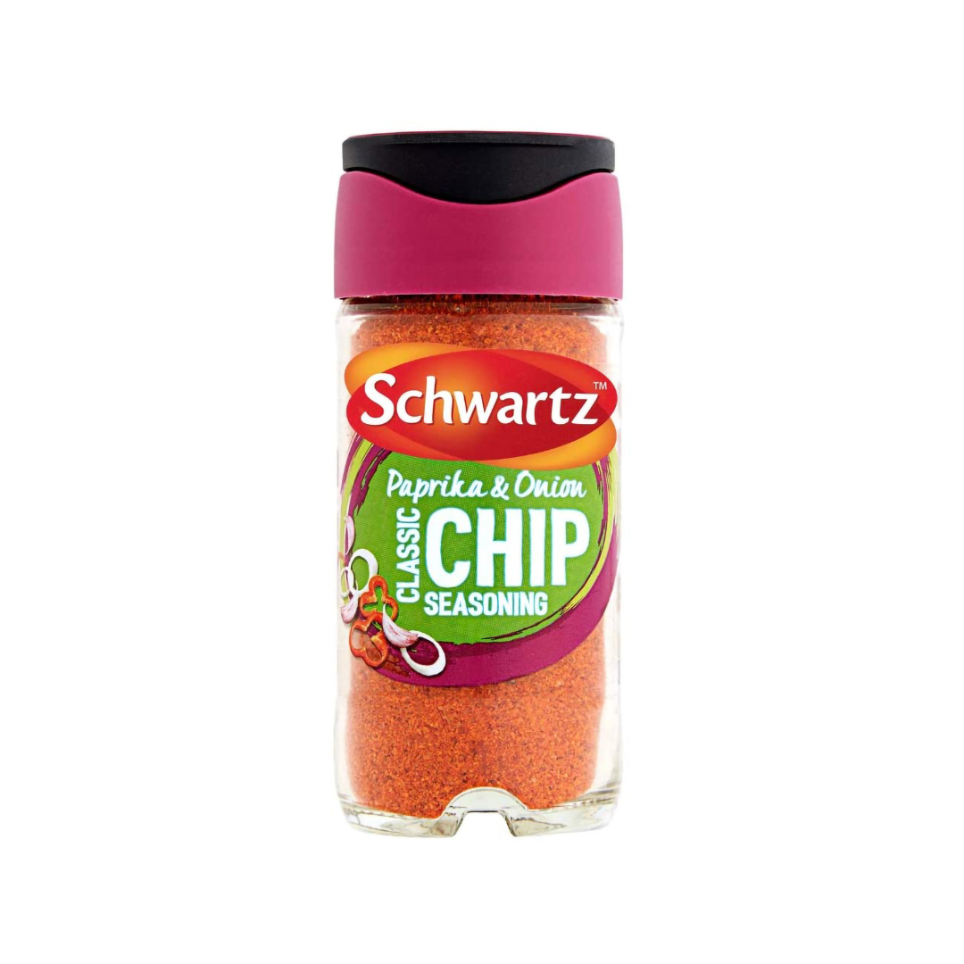 luckystore Spices & Seasonings Schwartz Chicken, Paprika and Onion Classic Chip Seasoning 50g