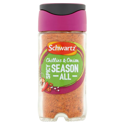 luckystore Spices & Seasonings Schwartz Chilies and Onion Spicy Season All 45g