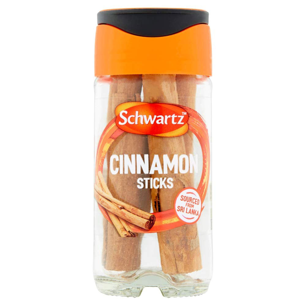 luckystore Spices & Seasonings Schwartz Cinnamon Sticks 34g