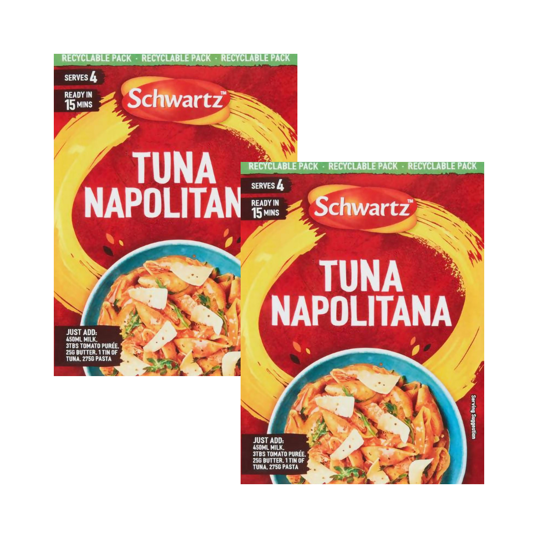 luckystore Spices & Seasonings Schwartz Tuna Napolitana Mix 30G (Pack of 2)