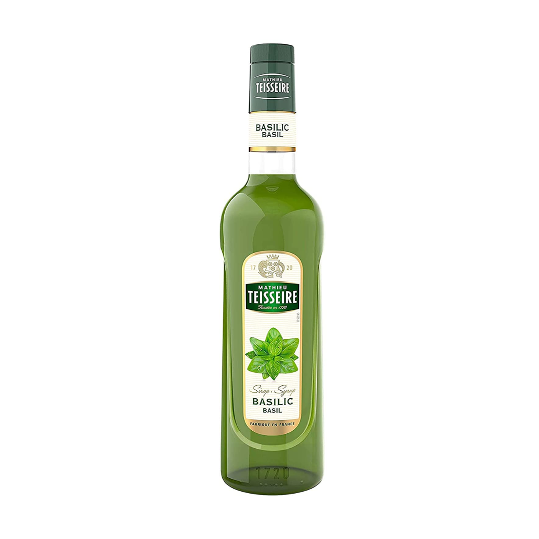 luckystore Syrups > Imported Beverages Mathieu Teisseire Basil Syrup, 700 ml