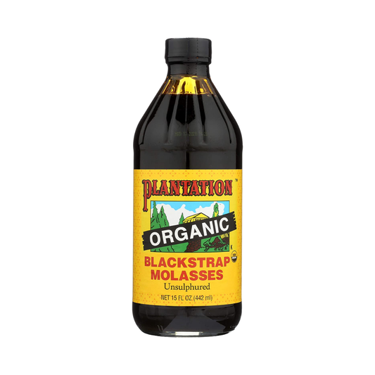 luckystore Syrups > New Arrivals Plantation Organic Unsulphured Blackstrap Molasses, 473 ml