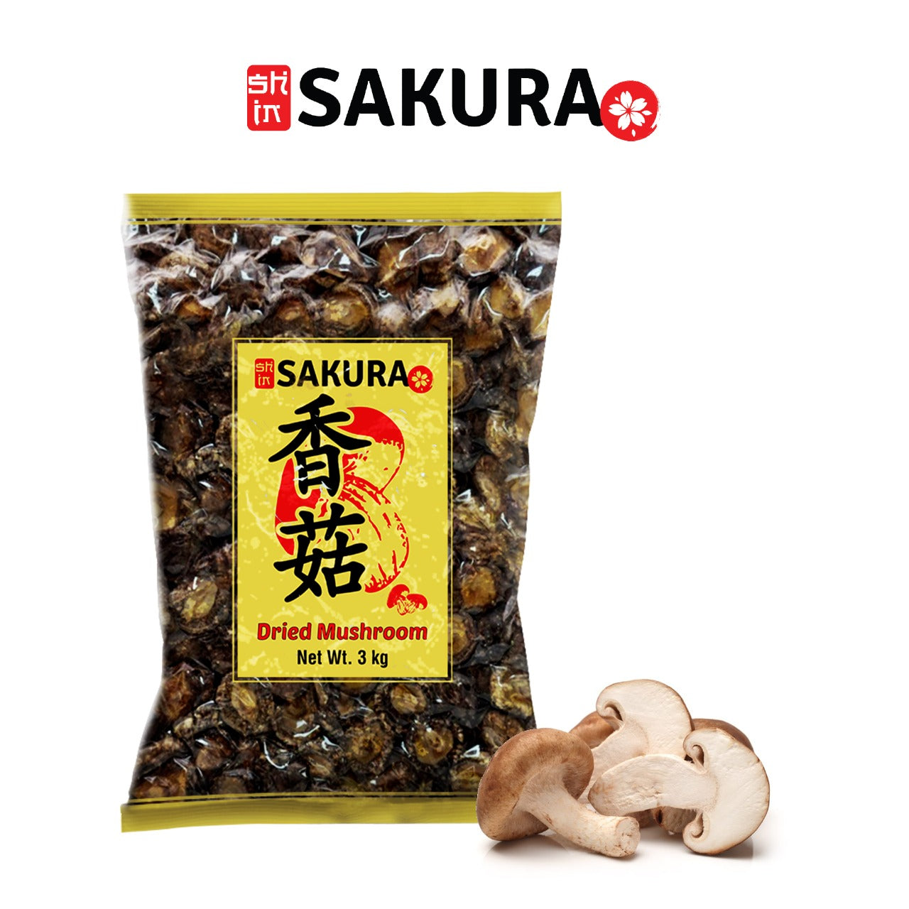 Luckystore > Imported mushroom Sakura Dried Shitake Mushroom