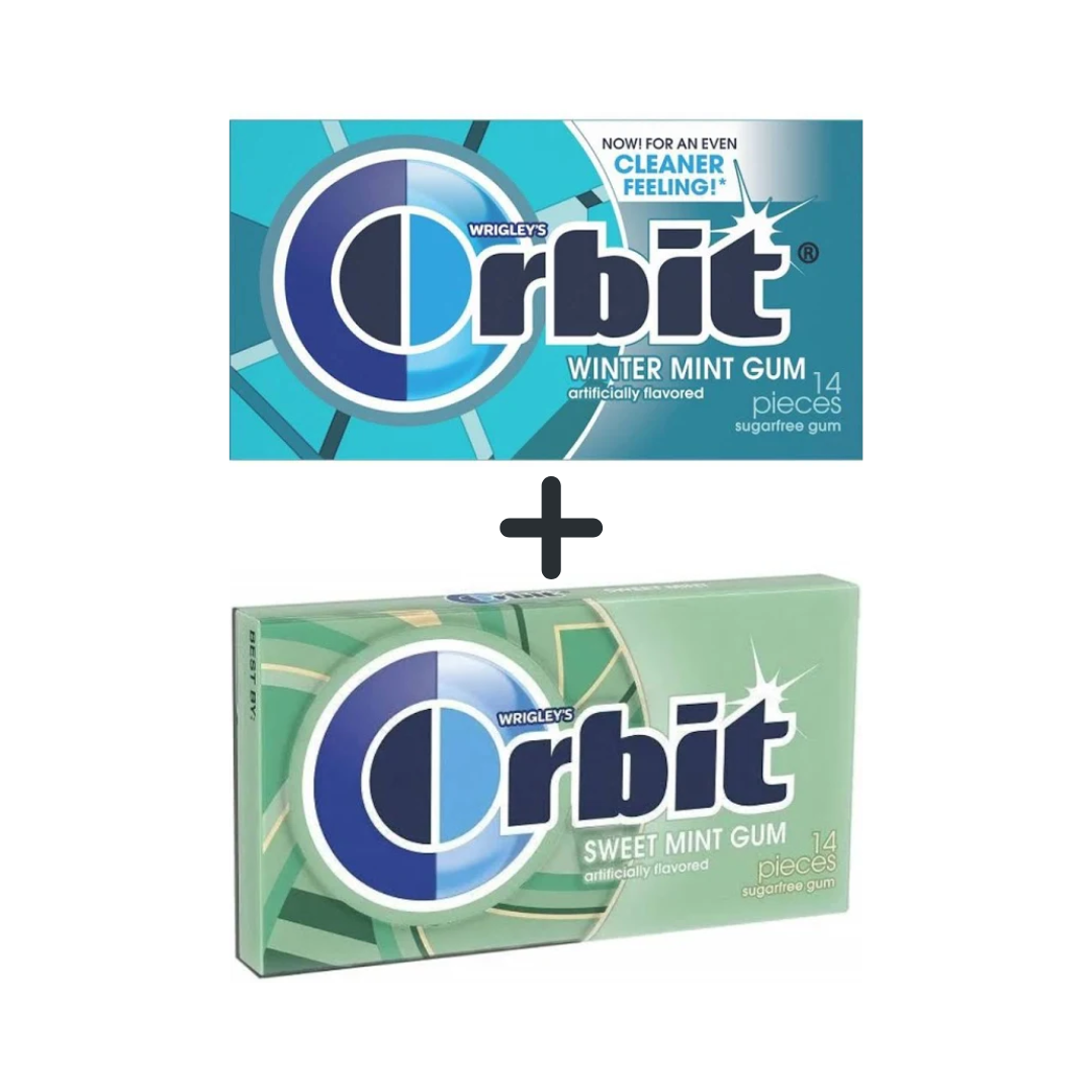 Buy Orbit Sweet Mint Sugar-Free Chewing Gum.