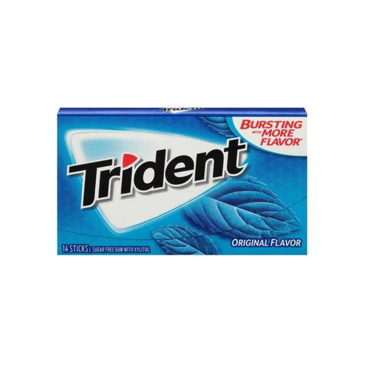 Buy Trident Sugar free Original Flavour Chewing Gum