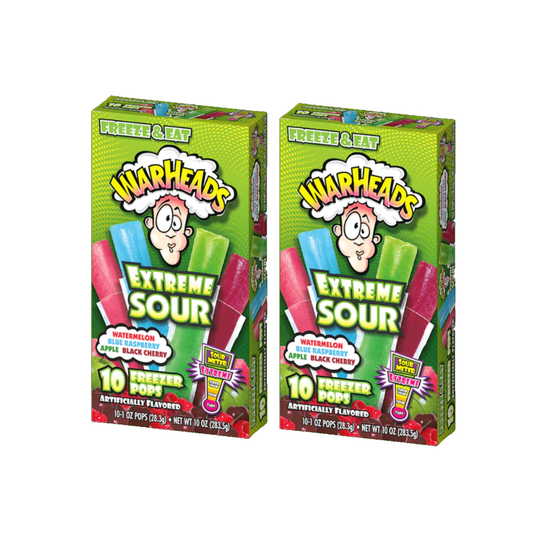 luckystore > imported sweetsgums > buy Warheads Extreme Sour Freezer Pops