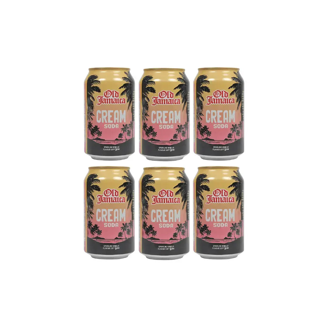 Old Jamaica Cream Soda 330ml Can Vanilla Soft Drink