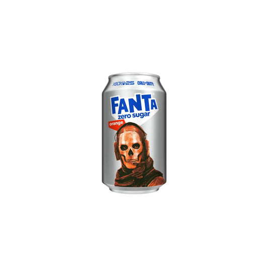 Fanta Zero Sugar 330ml – Imported Sugar-Free Orange Soft Drink