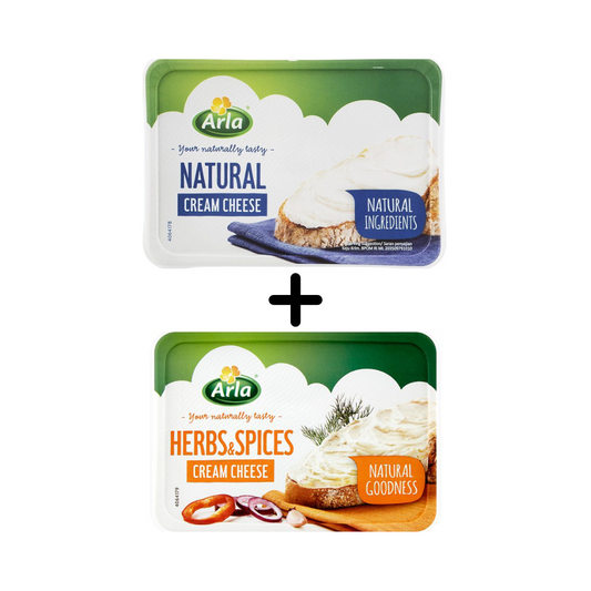 Arla Herbs & Spices Fresh Buy Cream Cheese and Natural Cream Cheese