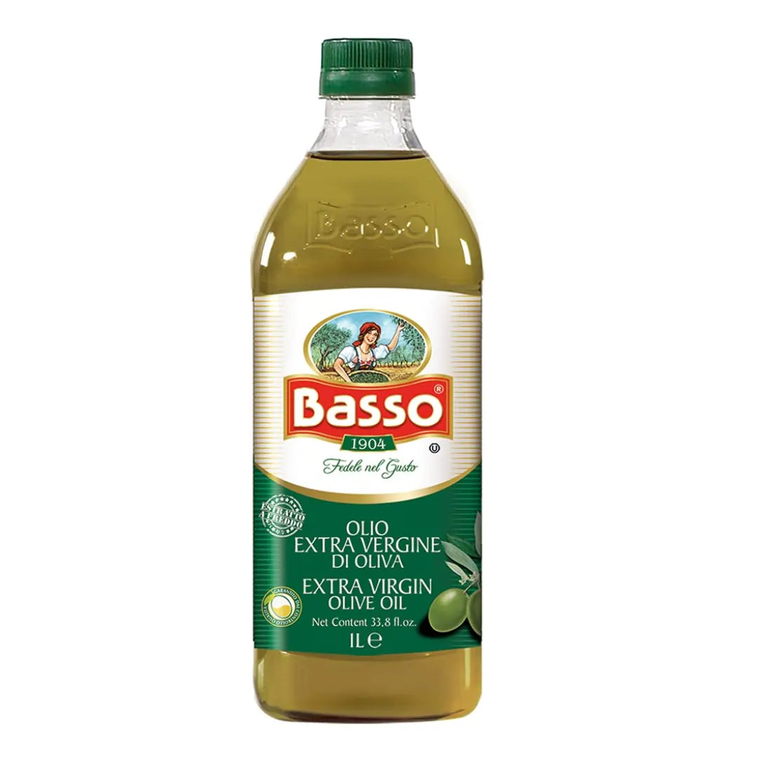 Buy Basso Extra Virgin Olive Oil 100%, 1L