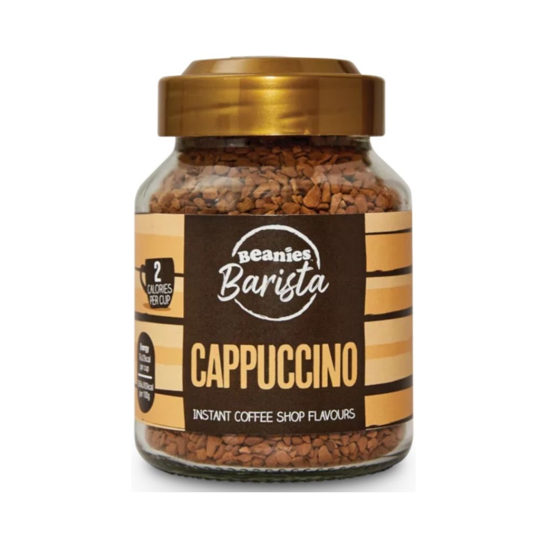 Buy Beanies Barista Cappuccino Flavoured Instant Coffee Jar